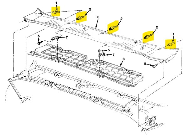 C/K Cowl hardware kit - Image 2